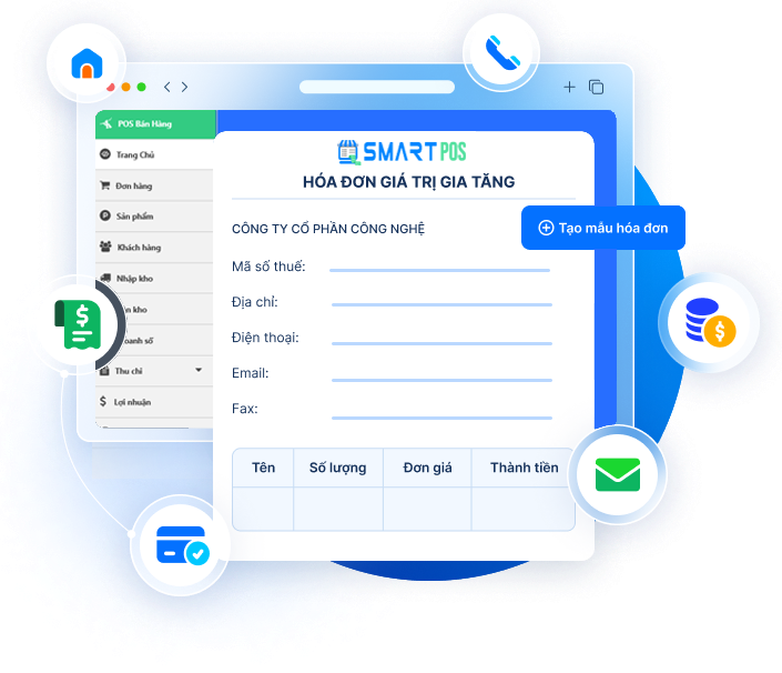 SmartPos - Ứng dụng quản lý bán hàng an toàn nhất